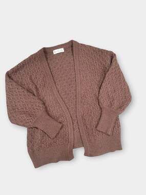 Rylee + Cru Gretel Cardigan in Brown